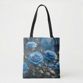 Blauwe Rozen Tote Bag