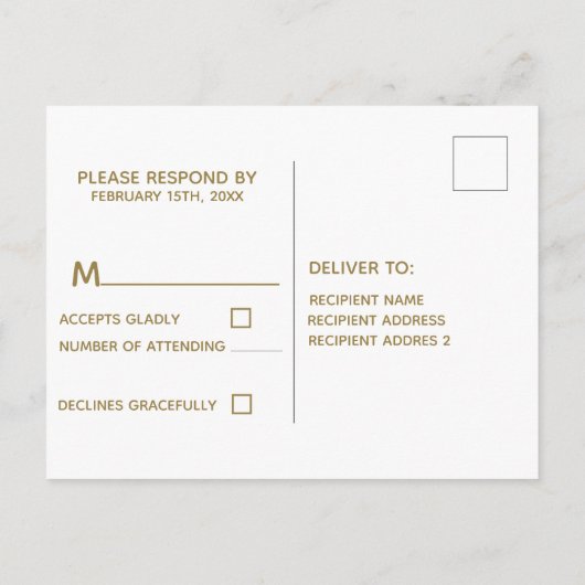 Blauwe rozen waterverf bruiloft RSVP kaart (Achterkant)