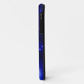 Blauwe ruimte kosmos nebula sterrenstelsel Case-Mate iPhone case (Achterkant/links)