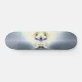 Blauwe ruimte skateboard (Horizontaal)