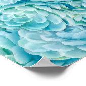 Blauwe sacharose poster (Hoek)