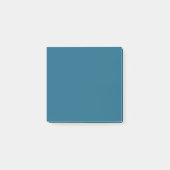 Blauwe saffier (effen kleur) post-it® notes (Voorkant)