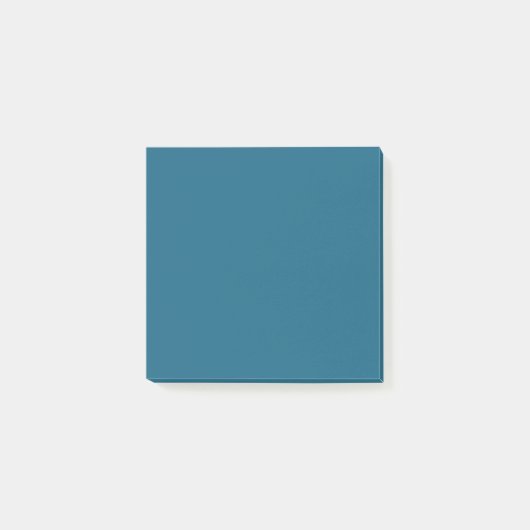 Blauwe saffier (effen kleur) post-it® notes (Voorkant)