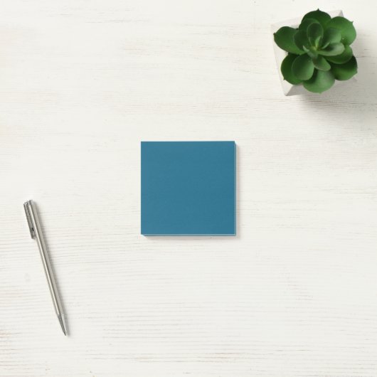 Blauwe saffier (effen kleur) post-it® notes (Kantoor)