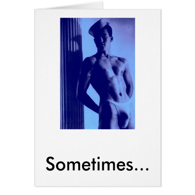 Blauwe Sailor, soms... (Voorkant)