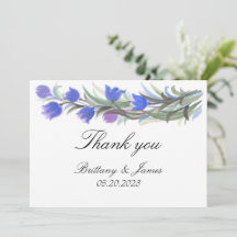 Blauwe salie groene wilde bloemen bruiloft