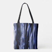 Blauwe Satijn...... Tote Bag (Achterkant)
