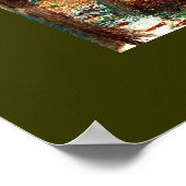 Blauwe saus, Blauwe saus van Thomas J Norbeck Poster (Hoek)