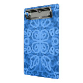 Blauwe schaal mini klembord (Angled2)