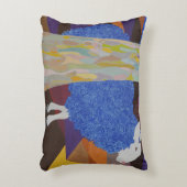 Blauwe schaap accent kussen (Voorkant(Verticaal))