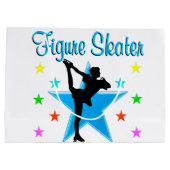 BLAUWE SCHAATSSTER LARGE CADEAUTASJE (Achterkant)