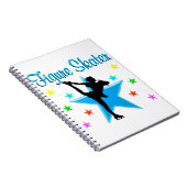 BLAUWE SCHAATSSTER NOTITIEBOEK (Rechterzijde)