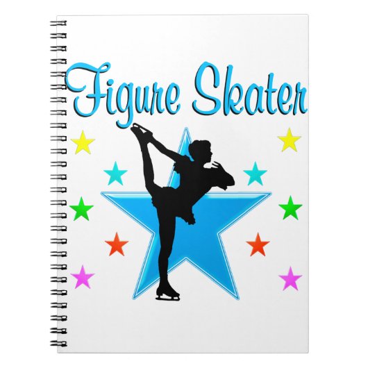 BLAUWE SCHAATSSTER NOTITIEBOEK (Voorkant)