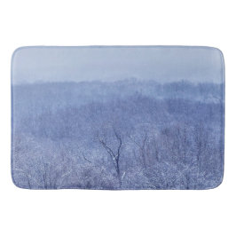 Blauwe schaduw badmat