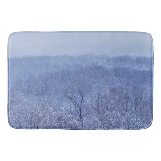 Blauwe schaduw badmat (Voorkant)