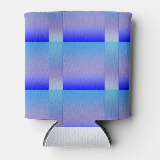 Blauwe schaduw blikjeskoeler (Voorkant)