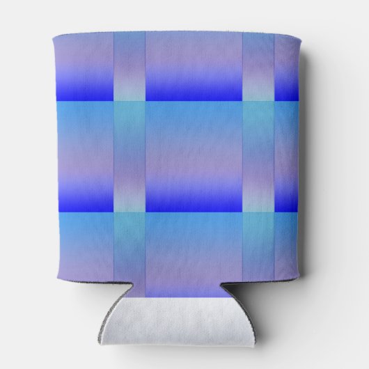 Blauwe schaduw blikjeskoeler (Achterkant)