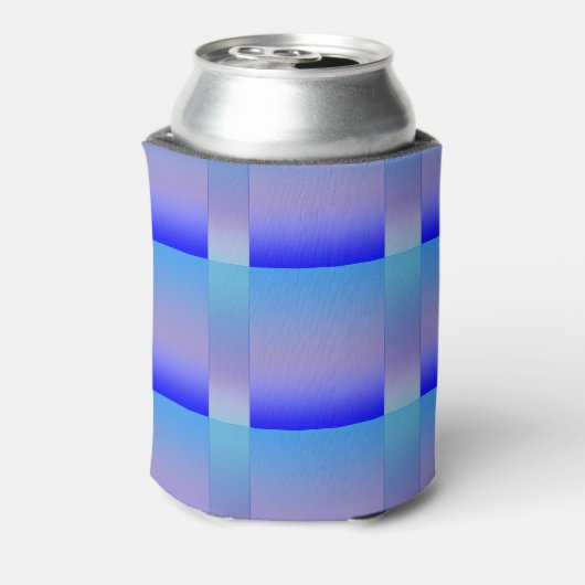 Blauwe schaduw blikjeskoeler (Blikje Achterkant)