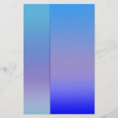 Blauwe schaduw briefpapier (Voorkant)