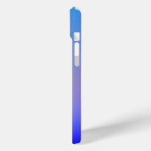 Blauwe schaduw Case-Mate iPhone case (Achterkant / Links)