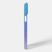 Blauwe schaduw Case-Mate iPhone case (Achterkant / Rechts)