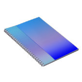 Blauwe schaduw notitieboek (Rechterzijde)