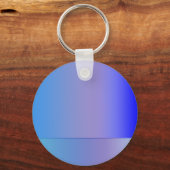 Blauwe schaduw sleutelhanger (Voorkant)