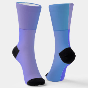 Blauwe schaduw sokken