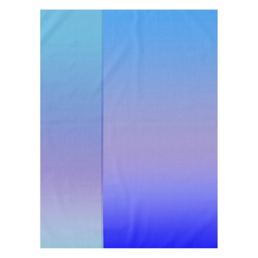 Blauwe schaduw tafelkleed (Voorkant)