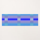 Blauwe schaduw yogamat (Achterkant (horizontaal))