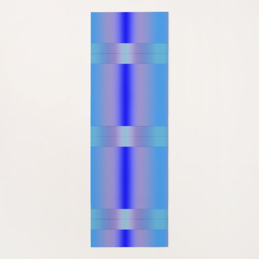 Blauwe schaduw yogamat (Achterkant)