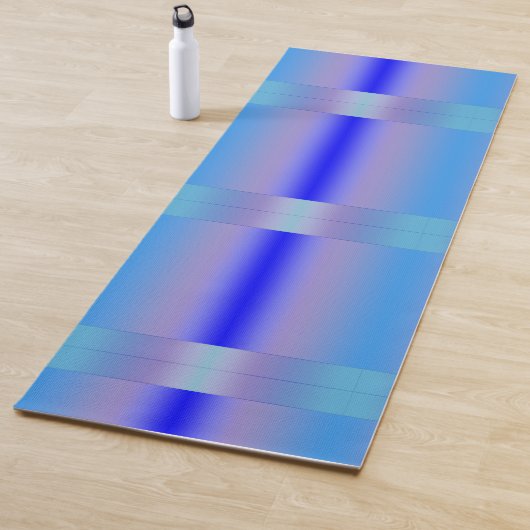 Blauwe schaduw yogamat (In situ)