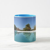 Blauwe Schaduwen Koffiemok Mok (Midden)