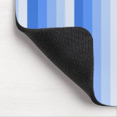 Blauwe schaduwstrepen muismat (Hoek)