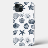 Blauwe schalen Case-Mate iPhone case (Achterkant)