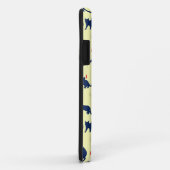 Blauwe schattige kittens en rode vissen Case-Mate iPhone case (Achterkant/rechts)