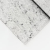 Blauwe  schelp- en rugleuning fleece deken (Hoek)