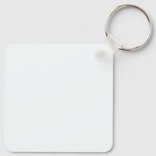 Blauwe Schelp Sleutelhanger | Aangepaste Naam (Achterkant)