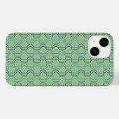 Blauwe schelpdieren Case-Mate iPhone case (Achterkant (horizontaal))