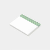 Blauwe schelpdieren post-it® notes (Schuin)