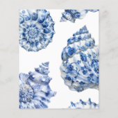 Blauwe schelpen flyer (Achterkant)