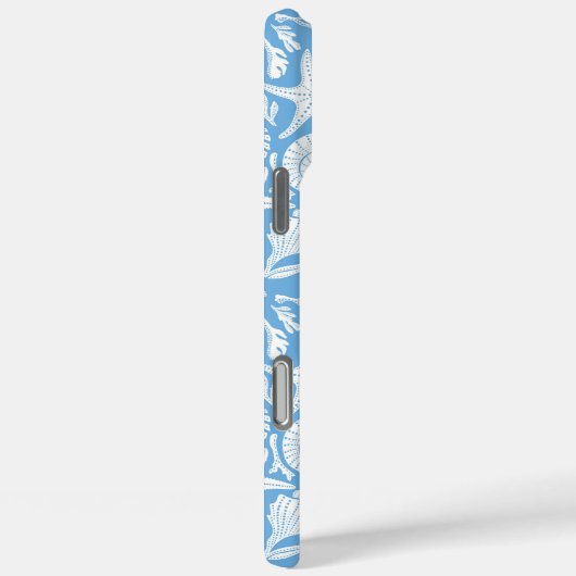 Blauwe Schelpen Persoonlijk Case-Mate iPhone Case (Achterkant / Rechts)
