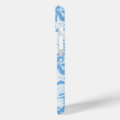 Blauwe Schelpen Persoonlijk Case-Mate iPhone Case (Achterkant / Links)