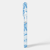 Blauwe Schelpen Persoonlijk Case-Mate iPhone Case (Achterkant / Links)