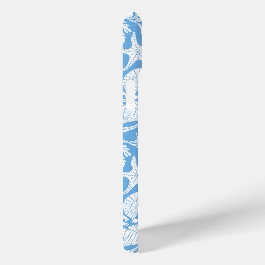 Blauwe Schelpen Persoonlijk Case-Mate iPhone Case (Achterkant / Rechts)