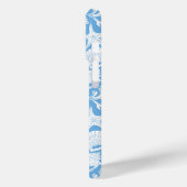 Blauwe Schelpen Persoonlijk Case-Mate iPhone Case (Achterkant / Links)