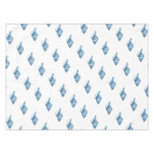 Blauwe schelvis zee oceaan tafelkleed (Voorkant (Horizontaal))