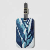 Blauwe schijf I Bagagelabel (Voorkant (verticaal))