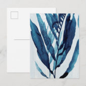 Blauwe schijf I Briefkaart (Voorkant / Achterkant)