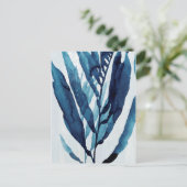 Blauwe schijf I Briefkaart (Staand voorkant)